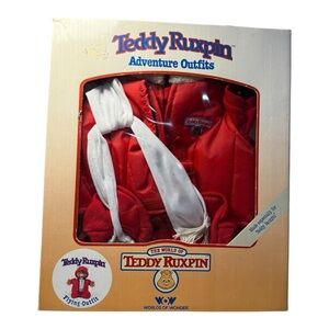 Vintage 1985 Teddy Ruxpin Flying Outfit New / NOS Adventure Worlds of Wonder